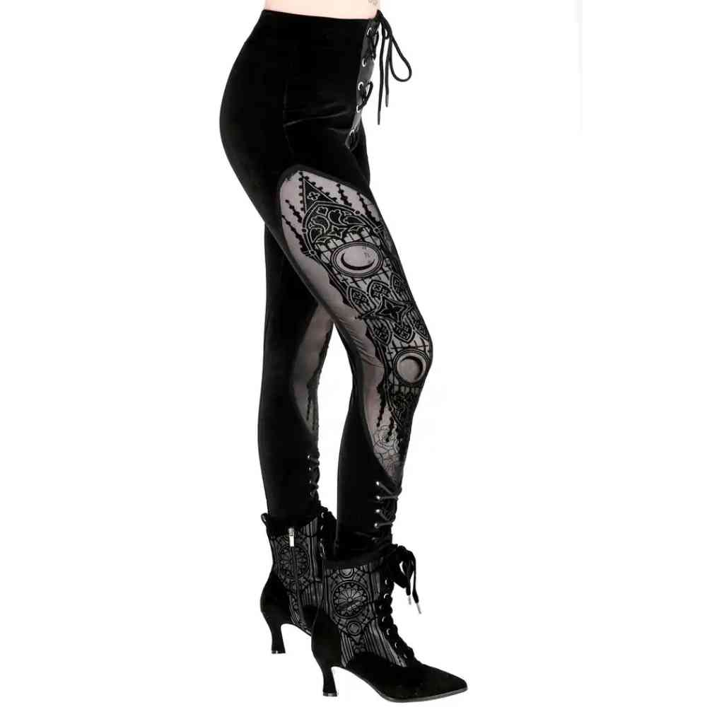 Restyle - Cathedralis Leggings - Noir